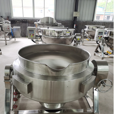 Нержавеющая сталь электрический газ парное нагревание сыр мясной соус котёл для приготовления пищи с смесителем