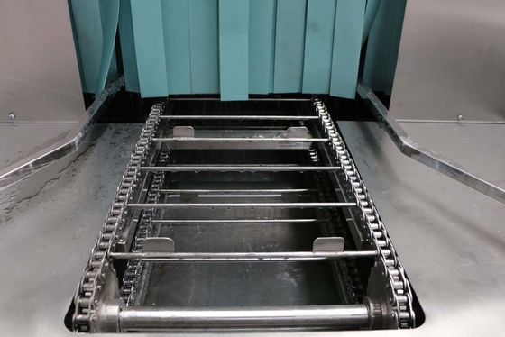 6100*1700*1700 мм Интегрированная модель очистной машины для индивидуальных ящиков/контейнеров