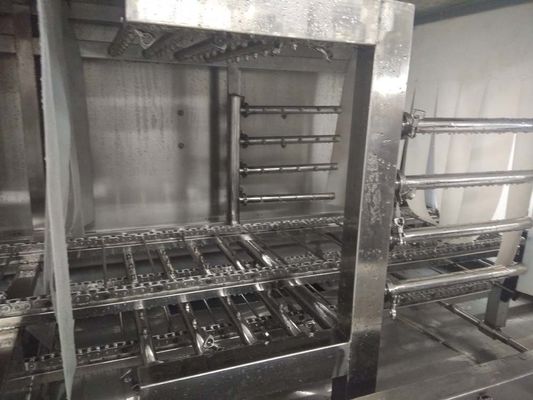 6100*1700*1700 мм Интегрированная модель очистной машины для индивидуальных ящиков/контейнеров