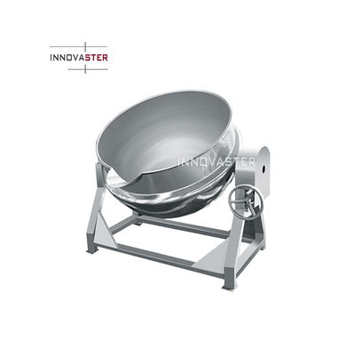 Нержавеющая сталь 304 Электрический двойной газовый паровой котел с миксером и котелкой