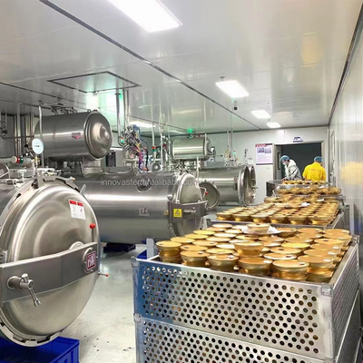 2100 кг. Машина для стерилизации пищевых продуктов для полноавтоматических паровых стерилизаторов консервированного тунца