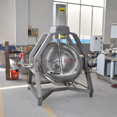 Industrial Tilt Candy Meat Cooking Jacket Kettle 500L для завода по переработке овощей