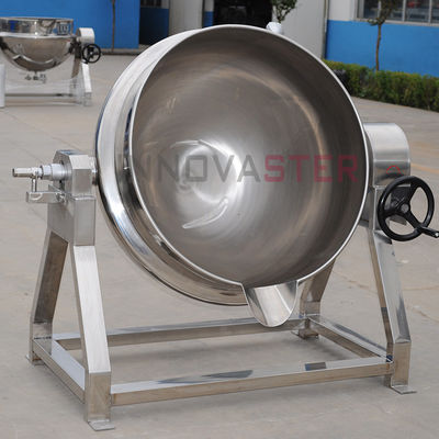 Industrial Tilt Candy Meat Cooking Jacket Kettle 500L для завода по переработке овощей