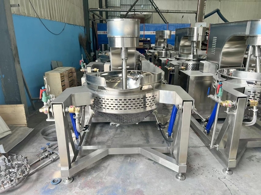 Газовое отопление школа столовая рисоварная машина с настраиваемой емкостью