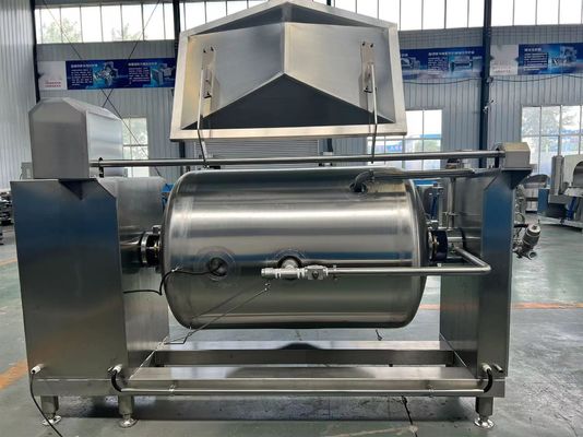 Вакуумное перемешивание горизонтальная куртка чайник для красных бобов паста концентрация сделана