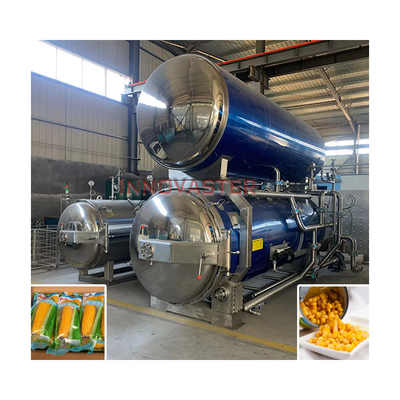 1100*1200*1500MM Высокотемпературная стерилизация рисового реторта для пищевых предприятий