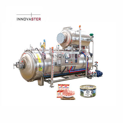 Высокотемпературная стерилизационная ретортная машина для упаковки 2100 кг пищевых пакетов