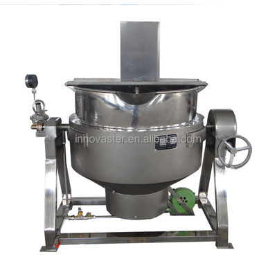 220V/230V/380V/415V/440V Нержавеющая сталь Ручная смесь Fry Wok Bean Paste Mixer Machine