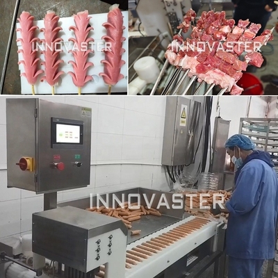 Автоматическая машина для обработки мяса и продуктов питания для формования рыбных шариков с мощностью 1 кВт