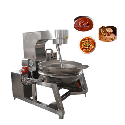 600L Steam Planet Jacket Kettle с смесителем для разнообразных вариантов приготовления пищи Вес 615 кг