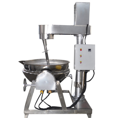 600L Steam Planet Jacket Kettle с смесителем для разнообразных вариантов приготовления пищи Вес 615 кг