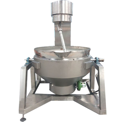 600L Steam Planet Jacket Kettle с смесителем для разнообразных вариантов приготовления пищи Вес 615 кг
