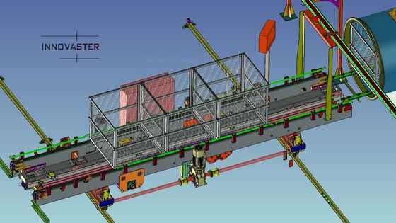 Автоматическая загрузка и разгрузка из нержавеющей стали 2000 кг для повышения эффективности производства