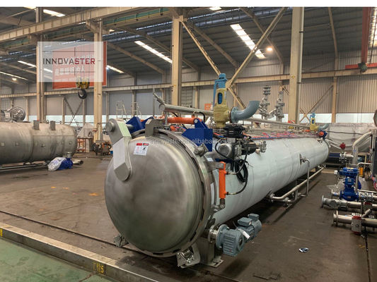 1100*1200*1500MM Высокотемпературная стерилизация Автоматическая ретортная машина для распыливания воды