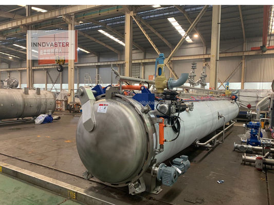 Стеклянные бутылки Высокотемпературная стерилизация Полностью автоматический реторт Промышленный автоклав