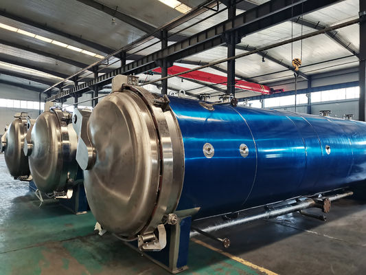 Автоклав стерилизационной реторты мощностью 2100 кг для пищевой обработки мощностью 380 В