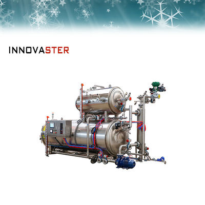 Физическая стерилизация Автоклав с полным автоматическим ретортом 1 кВт для стерилизации