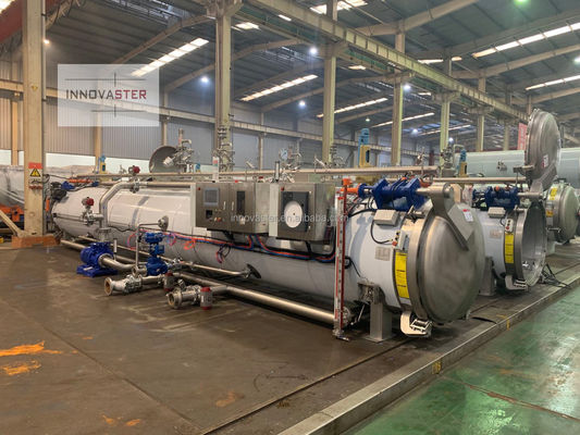 Высокое давление стерилизации пищевой обработки ретортная машина с универсальным дизайном