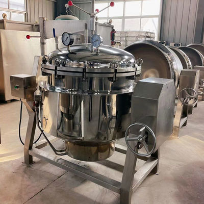 304 Нержавеющая сталь Промышленное давление паста конфеты суп котёл для приготовления пищи с электрическим или масло нагреватель