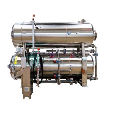 Продвинутый автоклав стерилизации мяса для больших выпускных пакетов на производственных предприятиях