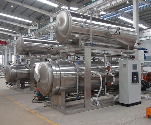 Автоклавный стерилизатор 3P полного напряжения с погружением в воду для пищевых напитков