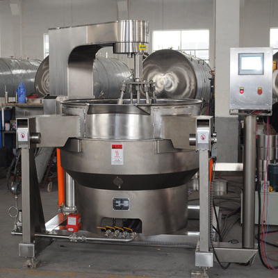 100-600L вместимость из нержавеющей стали 304 Multi-agitator Jacketed Kettle для смешивания продуктов питания