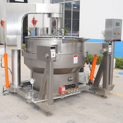100-600L вместимость из нержавеющей стали 304 Multi-agitator Jacketed Kettle для смешивания продуктов питания