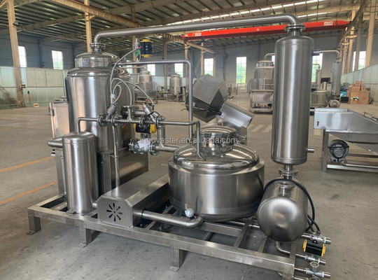 215 кг мощности овощные чипсы Frying Machine с передовой низкотемпературной технологией