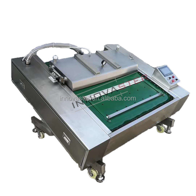 Мешки Тип упаковки DZ1100 Rolling Belt непрерывная вакуумная упаковочная машина для Sal