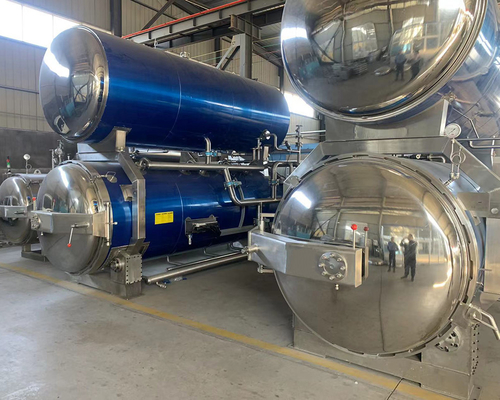 380v-480v/50-60hz/1-3Phase Water Immersion Retort Machine для больших мешков